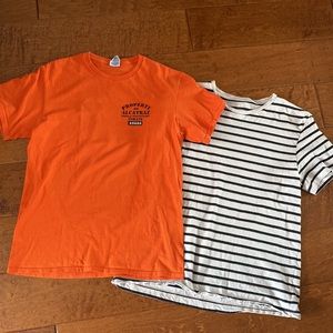 Bundle 2 fun Mens tshirt M and L